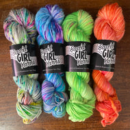Drunken Spinner by Baa'd Girls Yarns