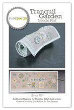 Load image into Gallery viewer, Tranquil Garden Needle Case kit and pattern by Sue Spargo
