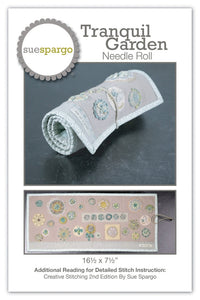 Tranquil Garden Needle Case kit and pattern by Sue Spargo