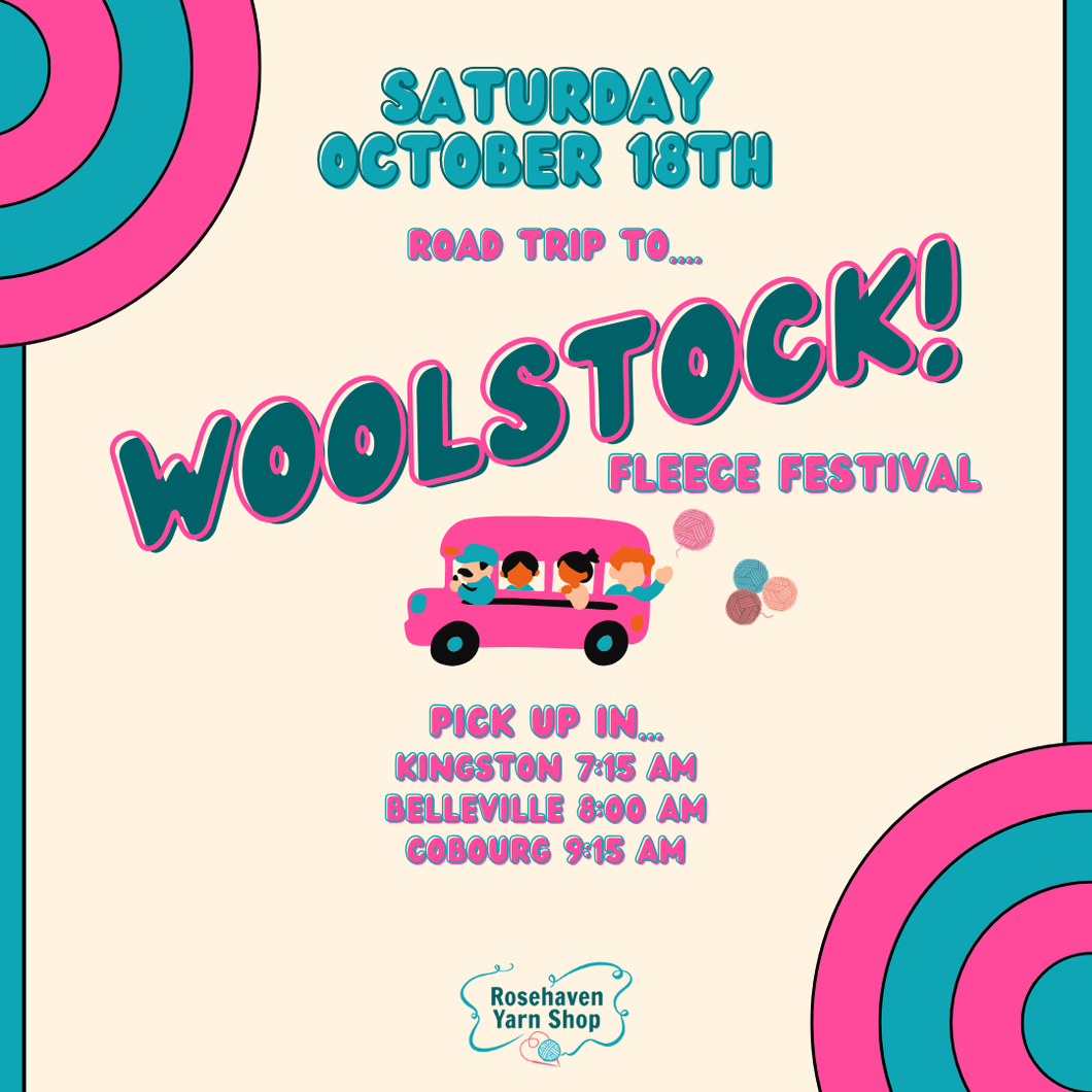 Woolstock Fleece Festival Bus Trip - 5 SPOTS LEFT!