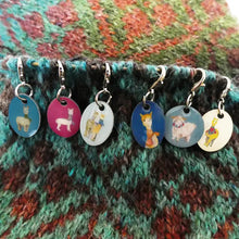 Load image into Gallery viewer, Crochet Stitch Markers (Set of 6) by Emma Ball
