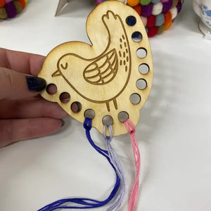 Bird Embroidery Floss Organizer — Thread Keeper
