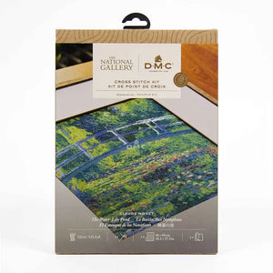 DMC cross stitch kit - The Water Lily Pond by Monet
