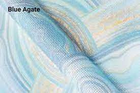 Aida cloth, 14 count 38.1 cm x 45.7 cm Blue Agate