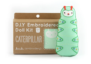 Embroidered Doll Kits by Kiriki Press
