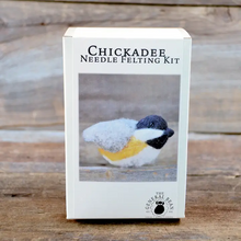 Load image into Gallery viewer, Chickadee Needle Felting Kit
