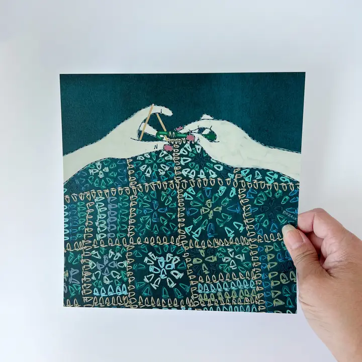 Crochet Print from Rikrack