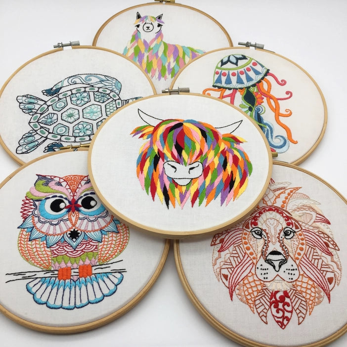 Cinnamon Stitching Embroidery Kits