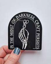 Load image into Gallery viewer, Craft Persists Sticker | Mental Health Happiness &amp; Crafting
