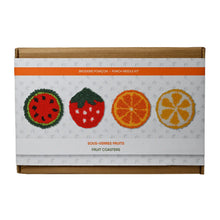 Load image into Gallery viewer, Fruits Punch Needle Coasters Kit
