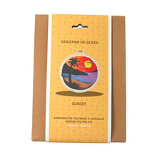 Load image into Gallery viewer, Island Sunset Needle Felting Kit
