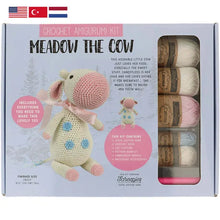 Load image into Gallery viewer, Meadow the Cow Amigurumi Kit
