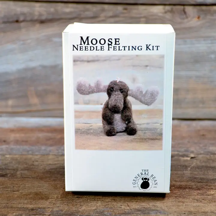 Moose Needle Felting Kit