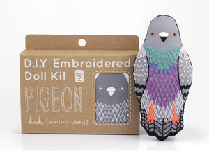 Embroidered Doll Kits by Kiriki Press