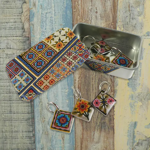 Stitch Markers (Set of 6) by Emma Ball