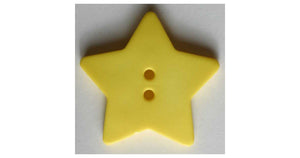 2 hole Star Acrylic Dill Buttons