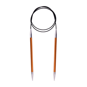 60 cm/24" Length, Knitter's Pride Zing circular needles 2 mm - 10 mm