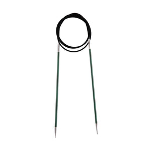 100 cm/40" Length, Knitter's Pride Zing circular needles 2.25mm-12mm