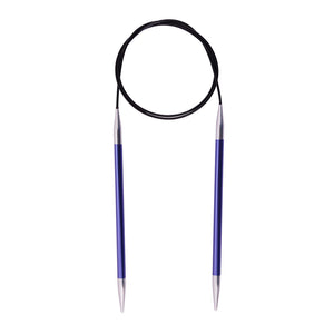 40 cm/16" Length, Knitter's Pride Zing circular needles 2 mm - 8 mm