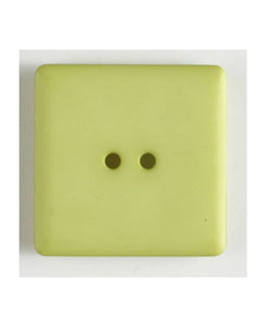 Square Acrylic Button, 25 mm, 2 holes by Dill Button
