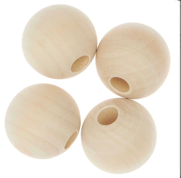 Rico Design 35mm Wooden Beads
