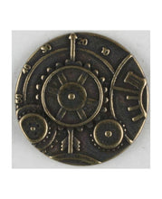 Load image into Gallery viewer, steampunk button with shank - Size: 23 mm &amp; 30 mm by Dill Buttons
