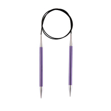 Load image into Gallery viewer, 60 cm/24&quot; Length, Knitter&#39;s Pride Zing circular needles 2 mm - 10 mm
