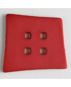 2.25"/55 mm Square Acrylic Dill Button - 4 holes