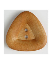 Load image into Gallery viewer, Different Shaped Wood button 2 holes, Size: 45mm by Dill Buttons
