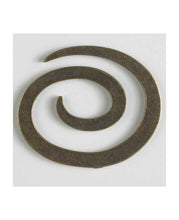 Load image into Gallery viewer, Full metal spiral closure _Button or Shawl Clasp - Size: 50mm by Dill Buttons
