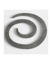 Load image into Gallery viewer, Full metal spiral closure _Button or Shawl Clasp - Size: 50mm by Dill Buttons
