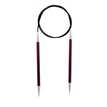 Load image into Gallery viewer, 40 cm/16&quot; Length, Knitter&#39;s Pride Zing circular needles 2 mm - 8 mm
