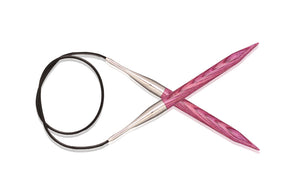 80 m/32" Length, Knitter's Pride Dreamz circular needles 2.5 mm - 8 mm - birch