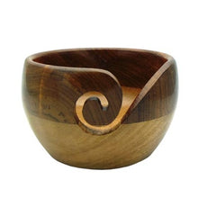 Load image into Gallery viewer, Yarn Bowls in solid wood
