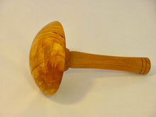 Load image into Gallery viewer, Darning Mushroom with Needle Case stem by Moosehill Woodworks
