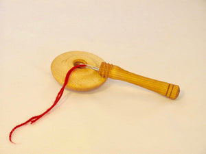 Darning Mushroom with Needle Case stem by Moosehill Woodworks