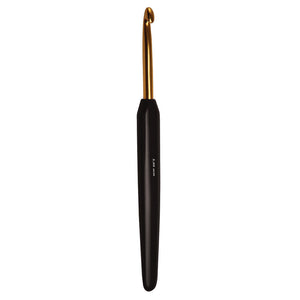 KNITTER'S PRIDE Crochet Hook - Gold with Soft Handle 2.2.5 mm - 12 mm