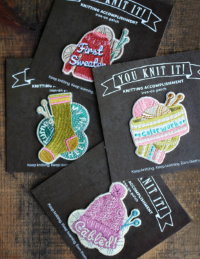 You Knit It Patch