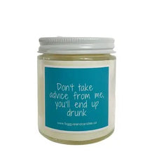 Load image into Gallery viewer, Foggy Island Sarcastic Soy Candles
