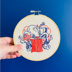 Hook Line & Tinker Embroidery Kits