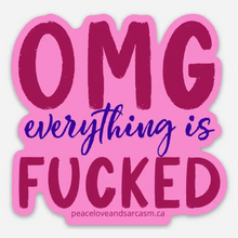 Load image into Gallery viewer, Sarcastic Stickers by Peace, Love &amp; Sarcasm
